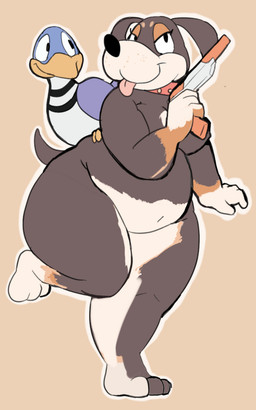 anthro avian belly bird breasts canine chubby collar dacunt dog duck duck_hunt duck_hunt_dog duck_hunt_duck duo feathers female gun looking_at_viewer mammal navel nintendo ranged_weapon shamelesss size_difference smile thick_thighs tongue tongue_out video_games voluptuous weapon wide_hips zapper
Rating: Questionable
Score: 15
User: Frostking23
Date: November 30, 2014 anthro avian belly bird breasts canine chubby collar dacunt dog duck duck_hunt duck_hunt_dog duck_hunt_duck duo feathers female gun looking_at_viewer mammal navel nintendo ranged_weapon shamelesss size_difference smile thick_thighs tongue tongue_out video_games voluptuous weapon wide_hips zapper
Rating: Questionable
Score: 15
User: Frostking23
Date: November 30, 2014