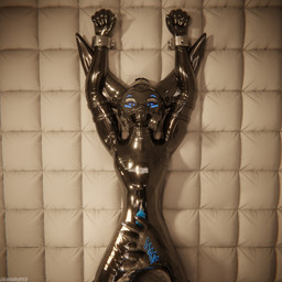 animal_genitalia animal_penis anthro anthro_on_anthro arms_tied ball_squish balls bdsm biped black_body black_boots black_clothing black_footwear black_fur black_shoes blue_body blue_fur blue_penis bodily_fluids bondage boot_on_balls boot_on_penis boots bound canine_genitalia canine_penis chastity_cage chastity_device claws clothed clothing cock_and_ball_torture cuff_(restraint) cuffs_(clothing) cum cum_drip cum_dripping_from_penis cum_on_penis depth_of_field dominant dripping duo erection feet foot_fetish foot_on_balls foot_on_penis foot_play footwear fur gag gagged gas_mask genital_fluids genital_torture genitals grey_body grey_fur hair inside knot latex latex_clothing latex_skinsuit leather leather_boots leather_clothing leather_footwear legs_tied legwear lying lying_on_ground male male/male mask metal_chastity_cage metal_cuffs multicolored_body nude on_back on_ground open_mouth orgasm padded_room pain paws penis penis_squeeze predicament_bondage reflection restraints sex shoes skinsuit slim slim_anthro slim_male slim_sub smile squish standing standing_on_another submissive submissive_male tail tight_clothing trampling white_body white_fur dragonplayer daxaetrus dragonplayer_(character) canid canine canis fox hybrid jex mammal rexouium 1:1 3d_(artwork) absurd_res blender_(artwork) blender_cycles_(artwork) digital_media_(artwork) hi_res