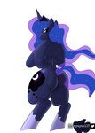 anthro blue_eyes butt clothing female legwear simple_background solo thigh_highs wings elelite friendship_is_magic hasbro my_little_pony princess_luna_(mlp) equid equine horse mammal hi_res tagme