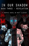 2016 absurd_res anthro blue_eyes brown_body brown_fur clothed clothing clover_(kitfox-crimson) coat colored comic cover cover_art cover_page english_text fur hi_res in_our_shadow kitfox-crimson lab_coat machine male mammal mecha murid murine quartz_(kitfox-crimson) rat red_eyes rodent schorl_(kitfox-crimson) text topwear white_body white_clothing white_fur