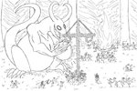 anthro celtic female female/female fire gangbang genitals group group_sex herm intersex luxury male male/female male/male music party penis religion sex vivarium zoo_(facility) dracokaito midsommar demon faun human humanoid mammal spirit 3:2 digital_media_(artwork) line_art monochrome sketch