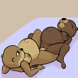 adolescent adolescent_on_adolescent anthro bed black_nose both_pregnant breasts brown_body brown_fur clitoris dildo duo female female/female fur furniture genitals lying multiple_pregnancies navel nipples nude penetration pregnant pregnant_female pregnant_sex sex sex_toy tail tail_fetish tail_in_vagina tail_insertion tail_play tail_sex tan_body tan_fur underage_pregnancy vaginal vaginal_penetration vulva young young_anthro thunderouserections study_partners lisa_(study_partners) sarah_(study_partners) beaver mammal mustelid otter rodent 1:1 2018