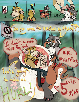 abdominal_bulge anthro belly bench big_belly blonde_hair brown_body cigarette claws color_coded_text duo exclamation_point feet female female_anthro female_prey foot_in_mouth force_feeding forced fur grey_body hair idea_bulb internal living_tail male male/female male_anthro male_pred no_smoking open_mouth pawpads sign smoking snake_tail tail tan_body text toe_claws unusual_anatomy unusual_tail unwilling_pred vore white_body shiashnaky bandit_(wolfie2035) rubi_jagger mammal mouse murid murine rat reptile rodent scalie snake comic english_text hi_res
