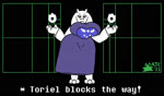 anthro areola big_breasts breast_expansion breasts clothing exclamation_point expansion female fire floppy_ears hip_sway horn huge_breasts hyper hyper_breasts looking_at_viewer music nipple_outline pink_areola red_eyes robe sloshing_breasts solo sound_effects synced_to_music text white_body mattthetooncat sound_warning undertale undertale_(series) toriel boss_monster_(undertale) bovid caprine goat mammal animated digital_media_(artwork) english_text short_playtime sound webm