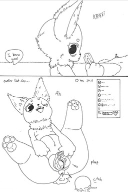 3_toes 4_fingers anthro anus beach big_vulva breasts building chat_box chat_message circle_eyebrows dessert dialogue egg eyebrows feet female fingers fluffy_ears food genitals holding_food holding_object hyper hyper_genitalia hyper_vulva ice_cream inner_ear_fluff kemono legs_up livestream looking_back meaty_pussy moan navel neck_tuft no_shading one_eye_closed open_mouth oviposition ovipositor_in_pussy popsicle popsicle_in_mouth puffy_anus sea simple_background small_breasts solo speech_bubble spread_legs spread_vulva spreading squish streaming_setup teeth text thick_thighs thigh_squish toes tongue tuft vulva water wide_hips kaysei meimei_(kaysei) comic english_text monochrome traditional_media_(artwork)