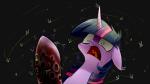 female feral flying fur gore hair horn multicolored_hair nightmare_fuel purple_body purple_fur purple_hair scared smile solo trypophobia two_tone_hair what_has_magic_done underpable 2k_games bioshock friendship_is_magic hasbro my_little_pony mythology twilight_sparkle_(mlp) arthropod bee equid equine hymenopteran insect mammal mythological_creature mythological_equine unicorn 16:9 2015 hi_res widescreen