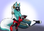 anthro breast_play breast_suck breasts cuddling duo exposed_breasts female genitals handjob machine male male/female penile penis sex size_difference sucking dracorusterra blaze_the_protogen major039 avali protogen absurd_res hi_res