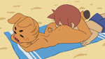 4_fingers anal anthro anthro_dominating_human anthro_rimmed beach beach_towel blue_eyelids blush breath breathing brown_hair butt butt_worship clothing crossed_arms curled_tail dominant dominant_anthro duo eyelashes eyes_closed face_in_ass fingers forced forced_rimming freckles hair head_between_cheeks hooves human_on_anthro human_rimming human_rimming_anthro human_rimming_male interspecies jock_villager leg_wrap looking_back lying male male/male male_on_anthro male_on_human male_rimmed male_rimming male_rimming_anthro male_rimming_male motorboating motorboating_cheeks nude on_front open_mouth oral oral_only orange_body orange_skin outside panting rimming sand seaside sex snout spots striped_body striped_skin stripes submissive submissive_human swimming_trunks swimwear tail tan_body tan_skin towel unimpressed fridge_(artist) animal_crossing nintendo kevin_(animal_crossing) villager_(animal_crossing) domestic_pig human mammal suid suina sus_(pig) 16:9 2023 2d_animation animated loop no_sound short_playtime webm widescreen