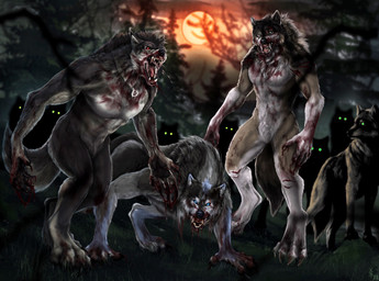 4_toes 5_fingers all_fours angry anthro bared_fangs bared_teeth biped black_body black_claws black_fur black_lips black_nose black_pawpads blood blood_drip blood_from_mouth blood_in_mouth blood_on_arms blood_on_chest blood_on_claws blood_on_face blood_on_foot blood_on_fur blood_on_hand blood_on_neck blue_eyes blue_markings blurred_background bodily_fluids brown_body brown_fur cheek_tuft chest_scar claws cloud crotch_tuft curled_fingers depth_of_field detailed_background detailed_fur digitigrade dripping ears_back facial_tuft fangs featureless_crotch feet feral finger_claws fingers fluffy fluffy_tail forest fur gloves_(marking) glowing glowing_eyes grass green_eyes grey_body grey_claws grey_fur group head_tuft jewelry leg_scar light lips long_claws long_mane looking_at_viewer male mame mane markings moon moonlight multicolored_body multicolored_fur muscular muscular_anthro muscular_male neck_tuft necklace necklace_only night nude open_mouth outside pawpads paws pecs pink_pawpads pivoted_ears plant raised_hackles red_eyes red_moon roaring scar sharp_teeth sky snarling standing tail tan_body tan_fur teeth toe_claws toes tongue tree trio trio_focus tuft whisker_spots white_body white_fur yellow_eyes steelsart mythology ghostbloodmoon rakan seffuel canid canine canis mammal mythological_canine mythological_creature werecanid werecanine werecreature werewolf wolf 2022 detailed hi_res signature