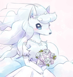 <3 abstract_background alolan_ninetales anonymous_artist blue_eyes blue_fur blue_hair blush bouquet bridal_veil bride canid canine chest_tuft clothed clothing dress female flower fur hair holding_object jewelry mammal multi_tail necklace nintendo paws plant pokémon pokémon_(species) regional_variant semi-anthro smile solo tuft unknown_artist veil video_games wedding_dress white_fur white_hair
Rating: Safe
Score: 7
User: Penguinempire-Dennis
Date: May 20, 2019 <3 abstract_background alolan_ninetales anonymous_artist blue_eyes blue_fur blue_hair blush bouquet bridal_veil bride canid canine chest_tuft clothed clothing dress female flower fur hair holding_object jewelry mammal multi_tail necklace nintendo paws plant pokémon pokémon_(species) regional_variant semi-anthro smile solo tuft unknown_artist veil video_games wedding_dress white_fur white_hair
Rating: Safe
Score: 7
User: Penguinempire-Dennis
Date: May 20, 2019