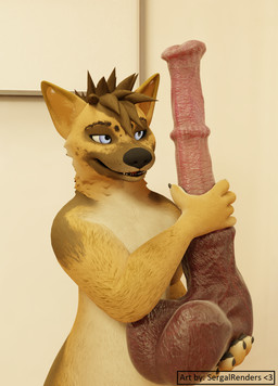 animal_genitalia animal_penis anthro balls brown_body brown_fur claws cradling dildo equine_genitalia equine_penis eyebrows fingers fur genitals hair half-closed_eyes holding_dildo holding_object holding_penis holding_sex_toy looking_at_genitalia male narrowed_eyes open_mouth penis raised_eyebrows sex sex_toy smile smirk solo teeth tongue tuft young young_anthro young_male sergalrenders kip_smith_(sergalrenders) canid canine canis equid equine mammal 3d_(artwork) blender_(artwork) digital_media_(artwork) hi_res