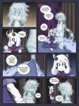 3:4 anthro asriel_dreemurr boss_monster_(undertale) bovid caprine clothed clothing comic dialogue english_text fur ghost goat hair hi_res human jewelry mammal necklace scarf speech_bubble spirit taggen96_(artist) text undertale undertale_(series)