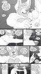 4k 9:16 absurd_res anthro anthro_on_anthro armpit_hair bedroom blockage_(layout) blush body_hair canid canine canis chest_hair chest_tuft claws cliff_(unpopularwolf) comic dialogue duo elliot_(unpopularwolf) english_text father_(lore) father_and_child_(lore) father_and_son_(lore) hi_res horizontal_blockage incest_(lore) male male/male mammal mature_male monochrome nipples nude parent_(lore) parent_and_child_(lore) parent_and_son_(lore) son_(lore) speech_bubble text tuft unpopularwolf wolf