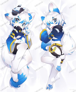4_fingers 4_toes ahoge animal_mask anthro bed bed_sheet bedding belly belly_markings black_latex black_spandex blue_body blue_ear_tips blue_ears blue_eyes blue_fur blue_highlights blue_markings blue_pawpads blue_tail_tip blush bodily_fluids bottomwear bulge bulge_from_behind claws clothed clothing crop_top cropped_jacket crying cute_fangs dakimakura dipstick_ears dipstick_tail ear_markings fangs feet finger_claws fingers foot_fetish foot_focus fox_mask fur fur_markings furniture gesture glistening glistening_bottomwear glistening_clothing glistening_shorts glistening_underwear hair hand_gesture hand_on_hip happy highlights_(coloring) latex latex_bottomwear latex_clothing latex_shorts long_sleeves looking_at_viewer looking_back lying male markings mask multicolored_ears multiple_poses on_back on_front open_mouth pawpads pose raised_tail scared shirt shorts simple_background skimpy skimpy_bottomwear skimpy_underwear solo spandex spandex_shorts spread_toes star straps tail tail_aside tail_markings tail_tuft tears teeth tight_bottomwear tight_clothing tight_shorts toe_claws toes tongue topwear tuft underwear v_sign white_background white_body white_ear_tips white_ears white_fur white_inner_ear white_tail yellow_straps young young_anthro young_male emolga_1 canid canine canis fox mammal dakimakura_design hi_res watermark