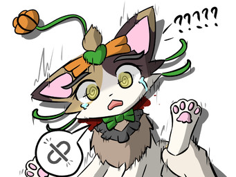 blood bodily_fluids bow_tie broken_neck crying duo female feral forced leg_grab male male/female pawpads question_mark rape sex simple_background spiral spiral_eyes tears white_background yuumisocute league_of_legends riot_games tencent yuumi_(lol) domestic_cat felid feline felis mammal 4:3 hi_res