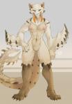 anthro breasts claws fangs female fur genitals looking_at_viewer nipples nude pussy sabertooth_(anatomy) simple_background smile solo spikes spikes_(anatomy) teeth tusks white_body white_fur wing_spikes winged_arms wings 1oi conditional_dnp capcom monster_hunter barioth flying_wyvern scalie 2020 absurd_res digital_media_(artwork) hi_res