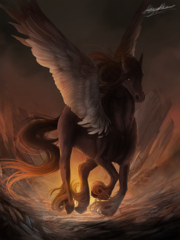 amber_eyes black_body black_fur black_hair dark embers feathered_wings feathers feral firelight flowing_hair flying fog fur glowing hair hooves leg_tuft long_snout night smoke snout solo spread_wings stern tuft white_body white_feathers wind_lift wings ashesdrawn mythology equid equine mammal mythological_creature mythological_equine pegasus 2016 digital_media_(artwork) signature