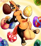 animal_genitalia animal_penis anthro anus balls big_balls big_butt big_penis bodily_fluids butt candy chocolate chocolate_egg dessert dripping easter_egg egg erection fangs fluffy fluffy_paws food fur genital_fluids genitals holidays horn huge_balls huge_penis hyper hyper_balls hyper_genitalia hyper_penis lagomorph_penis leaking_precum looking_at_viewer male nude penis precum precum_drip precum_on_penis puffy_anus smile solo teeth thick_thighs vein veiny_penis susuoro easter mythology susuoro_(character) dragon lagomorph leporid mammal mythological_creature mythological_scalie rabbit scalie shape_shifter absurd_res digital_media_(artwork) hi_res