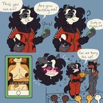 anthro blush dialogue female female/female nude nude_female river-zombie canid canine mammal hi_res incest_(lore) sibling_(lore) sister_(lore)