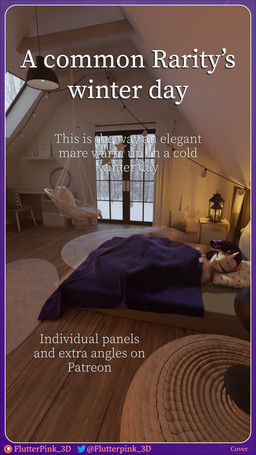 anthro anthrofied bed bed_sheet bedding bedroom detailed_background eyebrows eyes_closed female furniture hair inside lamp lying on_back pillow purple_hair sleeping solo text white_body flutterpink_3d friendship_is_magic hasbro my_little_pony rarity_(mlp) equid equine mammal 3d_(artwork) 4k 9:16 absurd_res digital_media_(artwork) english_text hi_res