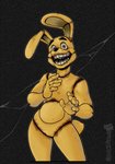 blood blood_stain bodily_fluids cracks creepy eyebrows grey_eyes male multi_teeth scut_tail short_tail simple_background solo stain static tail teeth teeth_showing text wire yellow_body spookaboo spooktoons five_nights_at_freddy's five_nights_at_freddy's_3 scottgames springtrap_(fnaf) lagomorph mammal 2017 signature