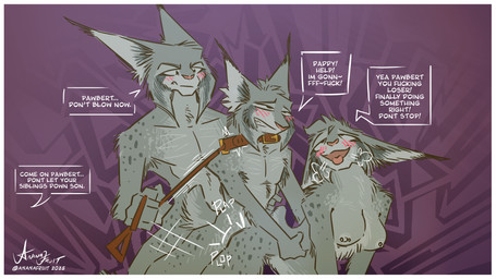 anthro anthro_on_anthro anthro_penetrated anthro_penetrating anthro_penetrating_anthro areola armpit_hair barbell_piercing bisexual bisexual_train blush blush_lines body_hair border breasts collar degradation dominant dominant_anthro dominant_female dominant_male female female_anthro female_penetrated group group_sex insult leash leash_pull lucky_pierre male male/female male/male male_anthro male_penetrated male_penetrating male_penetrating_female male_penetrating_male motion_lines nipple_piercing nipples penetration piercing profanity sex small_tail submissive submissive_anthro submissive_male tail text threesome train_position trio tuft unwanted_cum_inside unwanted_ejaculation white_border ananafruit disney zootopia cattrick_lynxley kitty_lynxley pawbert_lynxley canada_lynx felid feline lynx mammal absurd_res english_text hi_res brother_(lore) brother_and_sister_(lore) brothers_(lore) incest_(lore) sibling_(lore) sister_(lore)