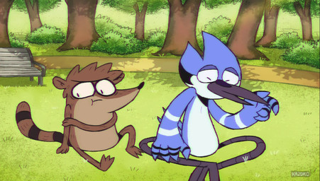 3_fingers 3_toes 4_fingers anthro avian_feet beak bench big_head black_body black_feathers black_nose blinking blue_body blue_feathers brown_body brown_fur candy chair clothing cloud countershade_face countershade_fur countershade_tail countershade_torso countershading dessert detailed_background dialogue facial_hair facial_markings feathers featureless_crotch feet fingers fist food frown fur furniture grass grey_beak group hand_on_beak hand_on_face hand_on_leg happy hat head_markings headgear headwear holding_arm humor jacket light light_beam lollipop looking_at_another looking_down male markings mask_(marking) mustache nude nude_anthro nude_male null outside park park_bench paws pink_body pink_skin plant purple_beak reanimated shadow shirt shrub sitting size_difference sky smile sound_effects striped_arms striped_body striped_fur striped_markings striped_tail stripes suit sunbeam sunlight tail tail_markings talons tan_body tan_fur teeth toes tongue top_hat topwear tree trio vest white_body white_feathers conditional_dnp kazoko_(artist) sound_warning j._g._quintel_(va) sam_marin_(va) cartoon_network regular_show mordecai_(regular_show) pops_maellard rigby_(regular_show) avian bird blue_jay corvid humanoid jay_(bird) mammal new_world_jay oscine passerine procyonid raccoon 2025 2d_animation alternate_version_at_source animated digital_media_(artwork) frame_by_frame hi_res redraw short_playtime sound voice_acted webm