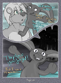 anthro bedroom black_slime buckteeth dialogue duo exclamation_point first_person_view front_view fur green_eyes hair inside long_ears looking_at_another male navel nipples nude plushie slime smile teeth text three-quarter_view young young_anthro young_male dasherslash andy_(dasherslash) animate_inanimate living_plushie mammal mustelid otter 2026 comic digital_media_(artwork) english_text hi_res