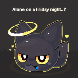 Rating: s
ID: 5742693
Date: 2025-07-29 15:00:55 -0400
Status: active
Score: 20
1:1 2025 ambiguous_gender bedroom_eyes big_eyes black_background black_body black_eyes blue_tongue blush blush_stickers bodily_fluids cel_shading cute_fangs dialogue digital_media_(artwork) domestic_cat english_text fangs felid feline felis front_view full-length_portrait geomecs grey_body halo heart_symbol hi_res joy_(geomecs) looking_at_viewer mammal multicolored_body narrowed_eyes open_mouth open_smile outline pixel_(artwork) portrait pupils seductive shaded simple_background slime_(blob) smile solo sweat tail talking_to_viewer teeth text three-quarter_view tongue two_tone_body white_pupils yellow_outline yellow_sclera post #5742693