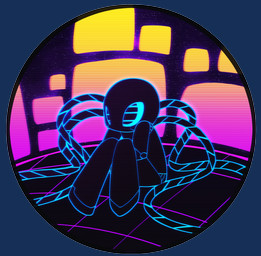 ambiguous_gender arms_bent arms_under_legs bent_legs black_arms black_body black_chest black_eyes black_face black_feet black_floor black_head black_legs black_thighs blue_border blue_outline blue_sclera border cosmic_background curled_up earless featureless_feet feet floor hunched_over hunching joints machine mouthless no_eyebrows no_eyelashes noseless not_furry nude_ambiguous nude_humanoid outline pink_screen screen self_hug sitting sitting_on_ground solo space star synthwave tile tile_floor wire wire_hair yellow_screen whygena android humanoid robot robot_humanoid 2017 absurd_res alpha_channel colored colorful_theme digital_drawing_(artwork) digital_media_(artwork) hi_res unavailable_at_source