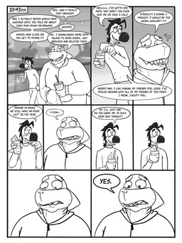 anthro averting_eyes bashful beverage black_hair bodily_fluids clothing container cup dairy_products dialogue drinking_straw drinking_straw_in_mouth duo elongated_speech embarrassed eyebrow_piercing eyebrow_ring facial_piercing flying_sweatdrops food hair hand_in_pocket holding_beverage holding_container holding_cup holding_drinking_straw holding_object holidays hoodie looking_at_another male male/male name_drop name_in_dialogue nervous nine_frame_image offering_oral offering_sex outside piercing pockets propositioning ring_piercing seaside sharp_teeth simple_background sparkles sparkling_eyes speech_bubble sprinkles stubble stuttering sweat sweatdrop sweatshirt teeth text time topwear whipped_cream white_background yes-no_question secretgull new_year gus_skwarek shane_stocks aquatic avian bird fish gull lari larid shark 2026 3:4 black_and_white comic digital_drawing_(artwork) digital_media_(artwork) english_text hi_res monochrome