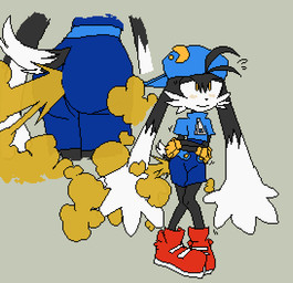 anthro big_butt big_ears black_body black_ears black_fur black_tail blue_bottomwear blue_clothing blue_shorts blue_topwear blush bodily_fluids bottomwear brown_fart_cloud butt cheek_tuft close-up clothed clothed_anthro clothed_male clothing dipstick_tail facial_tuft fart fart_cloud fart_fetish femboy fingers flying_sweatdrops footwear front_view fur gloves grey_background half-closed_eyes handwear knock-kneed long_ears male male_farting markings mouth_closed multicolored_body multicolored_clothing multicolored_ears multicolored_footwear multicolored_fur multicolored_shoes narrowed_eyes pigeon_toed rear_view red_clothing red_footwear red_shoes shoes shorts simple_background solo standing sweat sweatdrop tail tail_markings topwear tuft two_tone_body two_tone_clothing two_tone_ears two_tone_footwear two_tone_fur two_tone_shoes two_tone_tail white_body white_clothing white_ears white_footwear white_fur white_shoes white_tail white_tail_tip yellow_clothing yellow_eyes yellow_gloves yellow_handwear young young_anthro young_male zipper usagaijin bandai_namco klonoa_(series) klonoa domestic_cat felid feline felis mammal 2020 digital_media_(artwork) pixel_(artwork)