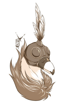 anthro bdsm beak blindfold falconry_hood feathers female hood hooded leather_helmet sensory_deprivation sensory_deprivation_helmet solo munsu89 yugyny_white accipitriform avian bird vulture absurd_res digital_media_(artwork) hi_res