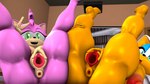 anthro anus bedroom big_breasts big_butt blue_eyes breasts butt duo female female/female fur genitals gesture green_eyes hand_gesture legs_up nipples nude pink_body pink_fur presenting presenting_pussy puffy_anus pussy smile spread_legs spread_pussy spreading thick_thighs urethra v_sign neotaurus sega sonic_the_hedgehog_(series) amy_rose rouge_the_bat bat eulipotyphlan hedgehog mammal 16:9 2021 3d_(artwork) digital_media_(artwork) hi_res widescreen