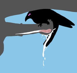 animal_genitalia animal_penis balls beak bodily_fluids claws cum cum_from_penis cum_in_penis cum_inside duo equine_genitalia equine_penis feathers feral feral_on_feral feral_penetrated feral_penetrating genital_fluids genitals larger_penetrated male male/male penetration penile penile_penetration penis penis_in_penis pink_eyes size_difference tapering_penis urethral urethral_penetration wings x-ray_view einin avian bird corvid corvus_(genus) crow equid equine horse mammal oscine passerine hi_res