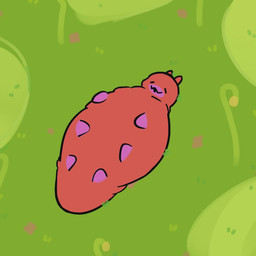 burp_fetish burping grass holding_burp lying on_back outside overweight pink_legs plant red_body rumbling_stomach simple_eyes simple_face simple_nose solo lspagf bits_and_bops flow_worms_(bits_and_bops) worm 1:1 absurd_res animated hi_res long_playtime sound video