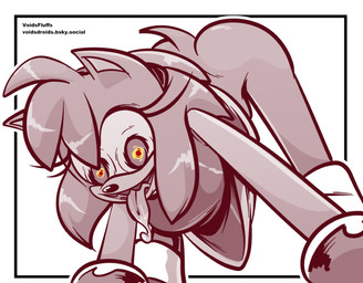 accessory all_fours anthro ass_up bent_over bodily_fluids boots bracelet butt clothed clothing dress female footwear grin hair_accessory hairband jewelry looking_at_viewer looking_down looking_down_at_viewer no_underwear orange_eyes possession saliva sharp_teeth shoes smile solo tail teeth tongue tongue_out voidsdroids sega sonic_the_hedgehog_(series) amy_rose possessed_amy_rose boo_(sonic) boom_boo_(sonic) eulipotyphlan ghost hedgehog mammal spirit hi_res