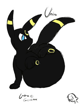 belly big_belly female feral huge_belly hyper hyper_belly hyper_pregnancy pregnant pregnant_female pregnant_feral solo gencaux nintendo pokemon umbra_faux eeveelution generation_2_pokemon pokemon_(species) umbreon hi_res