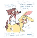 andromorph anthro anus blush bodily_fluids dialogue drooling duo embarrassed genitals intersex intersex/male male name_drop name_in_dialogue plushie plushophilia pussy saliva text tongue tongue_out 4pcsset disney winnie_the_pooh_(franchise) zootopia duke_weaselton rabbit_(winnie_the_pooh) lagomorph leporid mammal mustelid musteline rabbit true_musteline weasel english_text