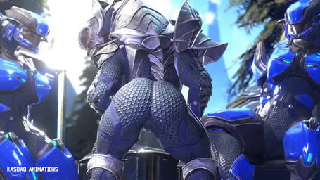 bouncing_butt butt clothed clothing female group trio twerking kasdaq halo_(series) microsoft xbox_game_studios alien humanoid sangheili 16:9 3d_(artwork) 3d_animation animated digital_media_(artwork) hi_res high_framerate no_sound short_playtime video widescreen
