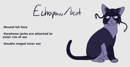 ambiguous_gender cheek_tuft facial_tuft feral feralized fur purple_body purple_fur short_fur simple_background solo text tuft white_background segamastergirl my_hero_academia warriors_(book_series) kyoka_jiro domestic_cat felid feline felis mammal 2019 crossover english_text model_sheet