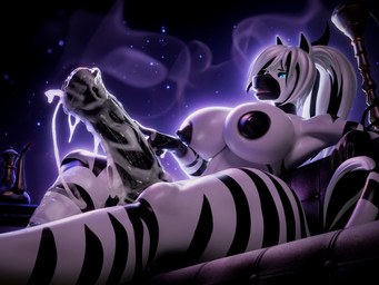 animal_genitalia animal_penis anthro areola big_breasts big_penis black_body black_hair black_nipples black_penis blue_eyes bodily_fluids breasts cum cum_on_hand cum_on_leg cum_on_penis cum_on_self ejaculation equine_genitalia equine_penis erection excessive_cum excessive_genital_fluids furniture genital_fluids genitals gynomorph hair hookah huge_breasts huge_penis intersex looking_pleasured lying lying_on_sofa multicolored_body multicolored_hair nipples nude on_sofa penis ponytail sofa solo striped_body stripes tail thick_thighs white_body white_hair wide_hips pyx_up_styx morethreedee_(modeler) yuki_(evov1) zebra_zuki_(evov1) zuki_(evov1) equid equine mammal zebra 3d_(artwork) 4:3 absurd_res digital_media_(artwork) hi_res