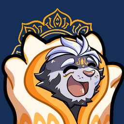 anthro beard bedding black_facial_hair blanket clothing dancing emote eyes_closed facial_hair facial_markings hair halo happy head_markings male markings solo white_hair yellow_clothing greenypika kygehn felid mammal pantherine tiger 1:1 animated low_res