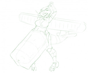 aircraft airplane anthro belly big_belly biplane clothing female machine navel nipple_outline object_vore shirt solo stretching_arms stuffing tank_top topwear vehicle vore wymin avia_b-534 avia_motors_s.r.o. zdeni_(top_kek_m9) aeromorph living_aircraft living_machine living_vehicle 2022 sketch