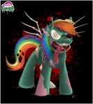 blood bone creepy crimason-mane equine female feral friendship_is_magic gore horse my_little_pony nightmare_fuel pegasus pony rainbow_dash_(mlp) solo tongue undead wings worm zombie
Rating: Questionable
Score: -2
User: Sods
Date: May 31, 2013