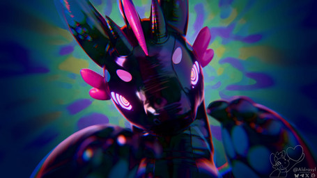 abstract_background black_body female feral glistening glistening_body hypnosis hypnotic_eyes inflatable looking_at_viewer mind_control nude pool_toy psychedelic psychedelic_background solo aldrasyl animate_inanimate living_inflatable 16:9 3d_(artwork) animated digital_media_(artwork) hi_res loop no_sound short_playtime video widescreen