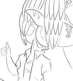 5_fingers anthro big_butt bottomwear bubble_butt butt canon_couple clothing duo facesitting feathered_wings feathers female female_on_human fingers gesture hand_gesture heart_symbol human_on_anthro interspecies jacket male male/female male_on_anthro pants short_tail sitting_on_another tail thick_thighs thumbs_up topwear torn_bottomwear torn_clothing torn_pants wide_hipped_anthro wide_hipped_female wide_hips wings arsenic_iii cavemanon_studios goodbye_volcano_high ko_op_(game_developer) snoot_game anon_(snoot_game) fang_(gvh) human mammal prehistoric_species pterosaur reptile scalie 2024 hi_res monochrome