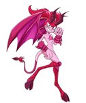 armor big_hands blade chest_gem claws cloven_hooves female female_humanoid flat_chested gem gesture glistening glistening_body glistening_skin grin hair hand_gesture handjob_gesture hooves horn looking_at_viewer membrane_(anatomy) membranous_wings mostly_nude nipples pigtails pink_body pink_eyes pink_skin red_hair simple_background small_waist smile solo suggestive suggestive_gesture tail tail_blade vambrace weapon_tail white_background wing_claws wings dzk cartoon_network steven_universe spinel_(steven_universe) alien alien_humanoid demon demon_humanoid gem_(species) humanoid spinel_(gem_species) 2019 absurd_res full-length_portrait hi_res portrait