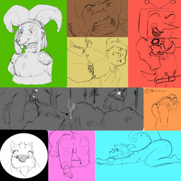 angry anthro anus big_breasts breasts clothing electronics envy female femboy fisheye_lens fool's_hat forest front_view group gun hat headgear headwear jester_outfit looking_at_breasts looking_at_viewer looking_back looking_back_at_viewer low-angle_view male microphone obstructed_face one_eye_obstructed plant ranged_weapon shotgun side_view soft_gore tail tongue tree weapon luckyhomie angry_thragg cavemanon_studios deltarune i_wani_hug_that_gator image_comics invincible_(image_comics) undertale_(series) benjamin_mcknight lucky_(luckyhomie) olivia_halford tenna_(deltarune) baryonyx canid canine canis deer dinosaur domestic_dog equid equine hadrosaurid horse human hybrid mammal ornithischian ornithopod prehistoric_species reptile saurischian scalie spinosaurid theropod 1:1 hi_res redraw sketch_page