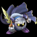 ambiguous_gender armor cape clothing galaxia_(sword) knight melee_weapon seven-branched_sword simple_background solo sword transparent_background warrior weapon yellow_eyes unknown_artist kirby_(series) nintendo super_smash_bros. super_smash_bros._ultimate meta_knight alien waddling_head 1:1 2018 3d_(artwork) absurd_res alpha_channel digital_media_(artwork) hi_res official_art